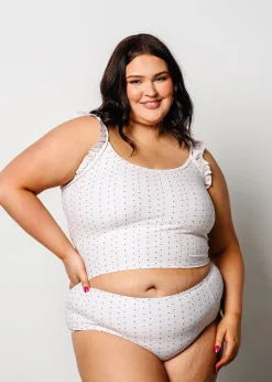 Kortni Jeane All Neutral | Flutter Top all-neutral Online