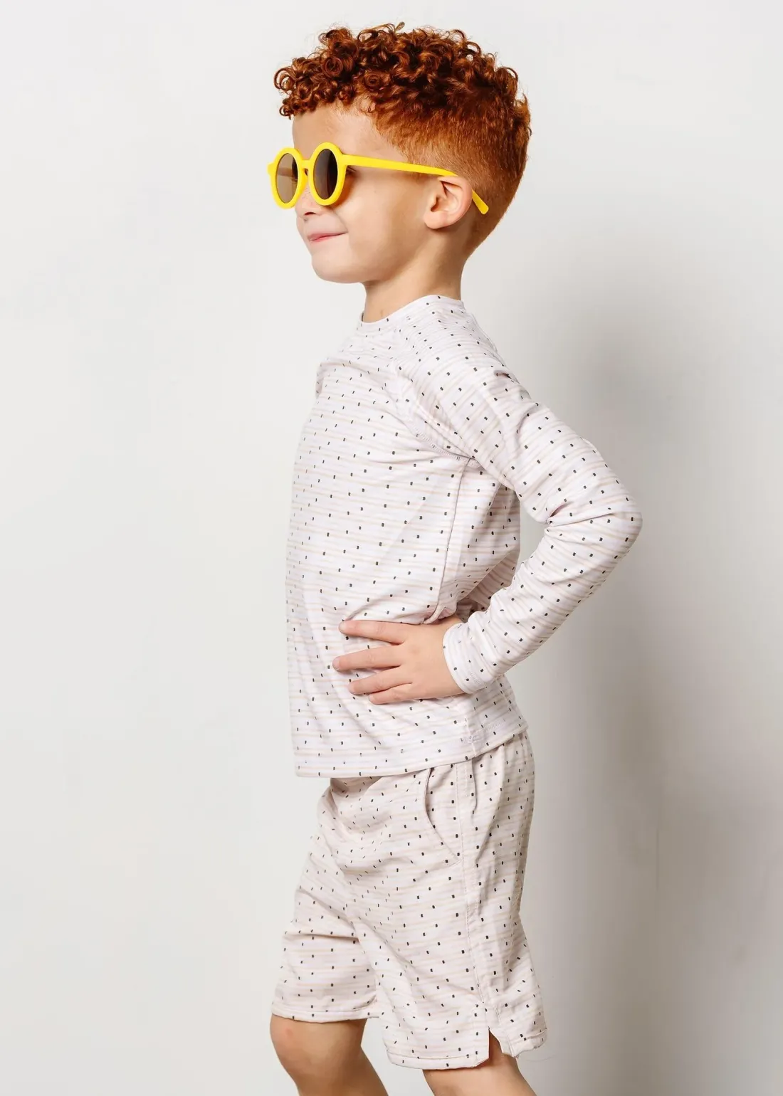 Kortni Jeane All Neutral | Mini Rashguard Top (Unisex) all-neutral Online