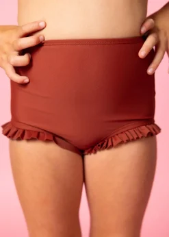 Kortni Jeane Amber Brown | Mini All Ruffled Up Bottoms AmberBrown Outlet