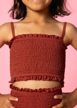 Kortni Jeane Amber Brown | Mini Bandeau Top AmberBrown Sale