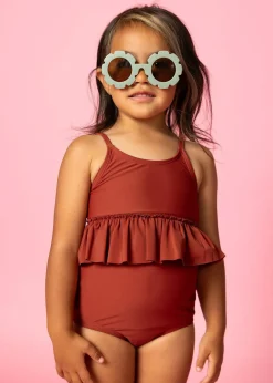 Kortni Jeane Amber Brown | Mini High-Waisted Bottoms AmberBrown Sale