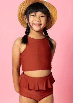 Kortni Jeane Amber Brown | Mini Racer Back Top AmberBrown New