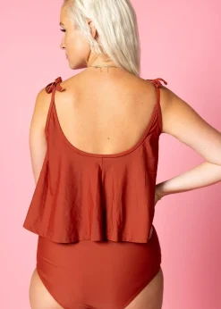 Kortni Jeane Amber Brown | Ruched Bottoms 2.0 AmberBrown New