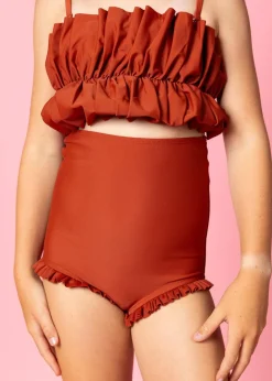 Kortni Jeane Amber Brown | Youth All Ruffled Up Bottoms AmberBrown Outlet