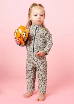 Kortni Jeane Antique Daisy | Baby Rashguard One-Piece (Unisex) AntiqueDaisy Outlet