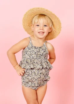 Kortni Jeane Antique Daisy | Mini Down in Front Ruffle Bottoms AntiqueDaisy Discount