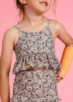 Kortni Jeane Antique Daisy | Mini Peplum Top AntiqueDaisy Sale