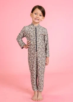 Kortni Jeane Antique Daisy | Mini Rashguard One-Piece (Unisex) AntiqueDaisy Sale