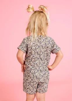 Kortni Jeane Antique Daisy | Mini Shorties Rashguard (Unisex) AntiqueDaisy Discount