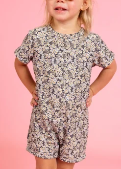 Kortni Jeane Antique Daisy | Mini Shorties Rashguard (Unisex) AntiqueDaisy Discount