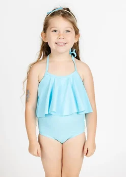 Kortni Jeane Arctic Blue | Mini High-Waisted Bottoms ArcticBlue Hot