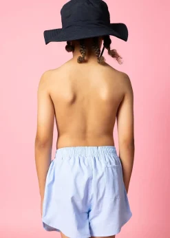 Kortni Jeane Barely Blue | Mini Retro Shorties BarelyBlue Discount