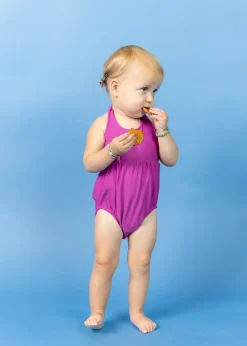 Kortni Jeane | Baby Romper One-Piece Berry Discount