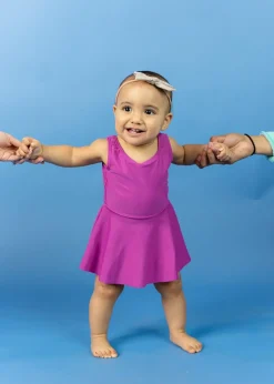 Kortni Jeane | Baby Skirted One-Piece Berry Online