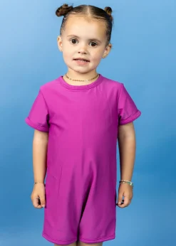 Kortni Jeane | Mini Shorties Rashguard (Unisex) Berry Hot