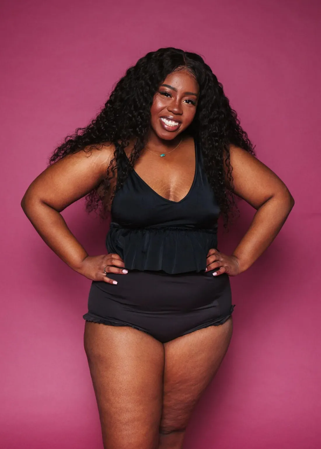 Kortni Jeane | All Ruffled Up Bottoms Black Outlet