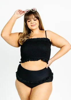 Kortni Jeane | Bandeau Top Black Online