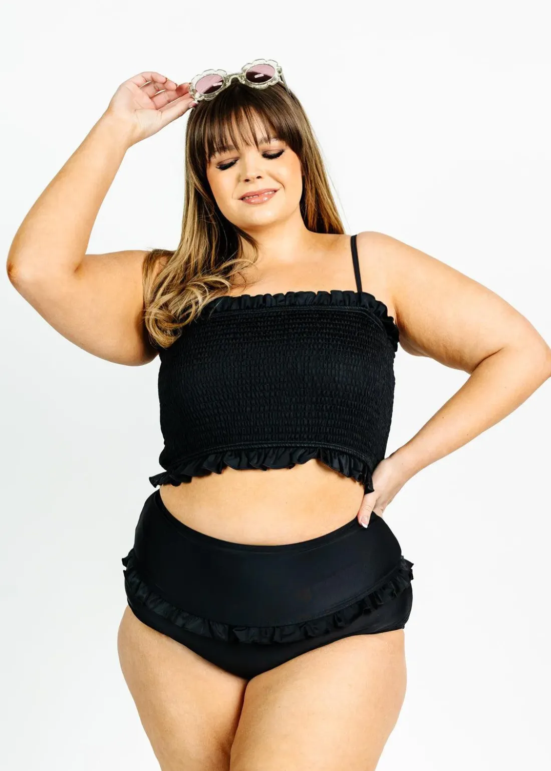 Kortni Jeane | Bandeau Top Black Online