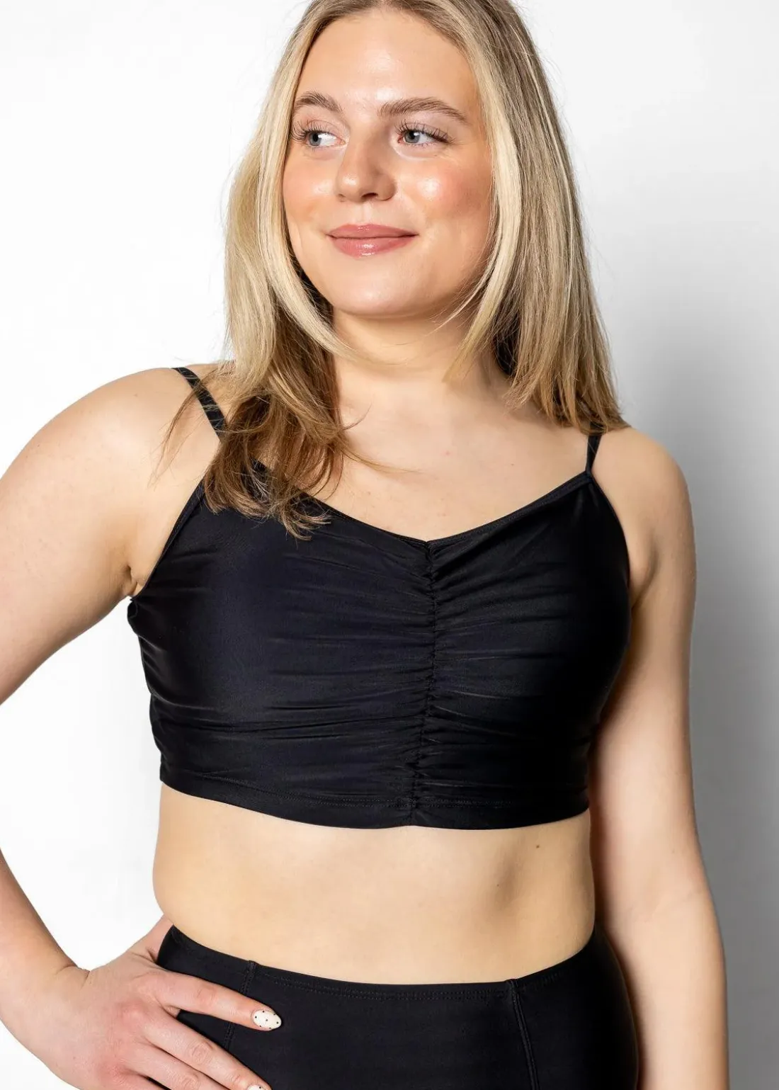 Kortni Jeane | Centered Top Black Online