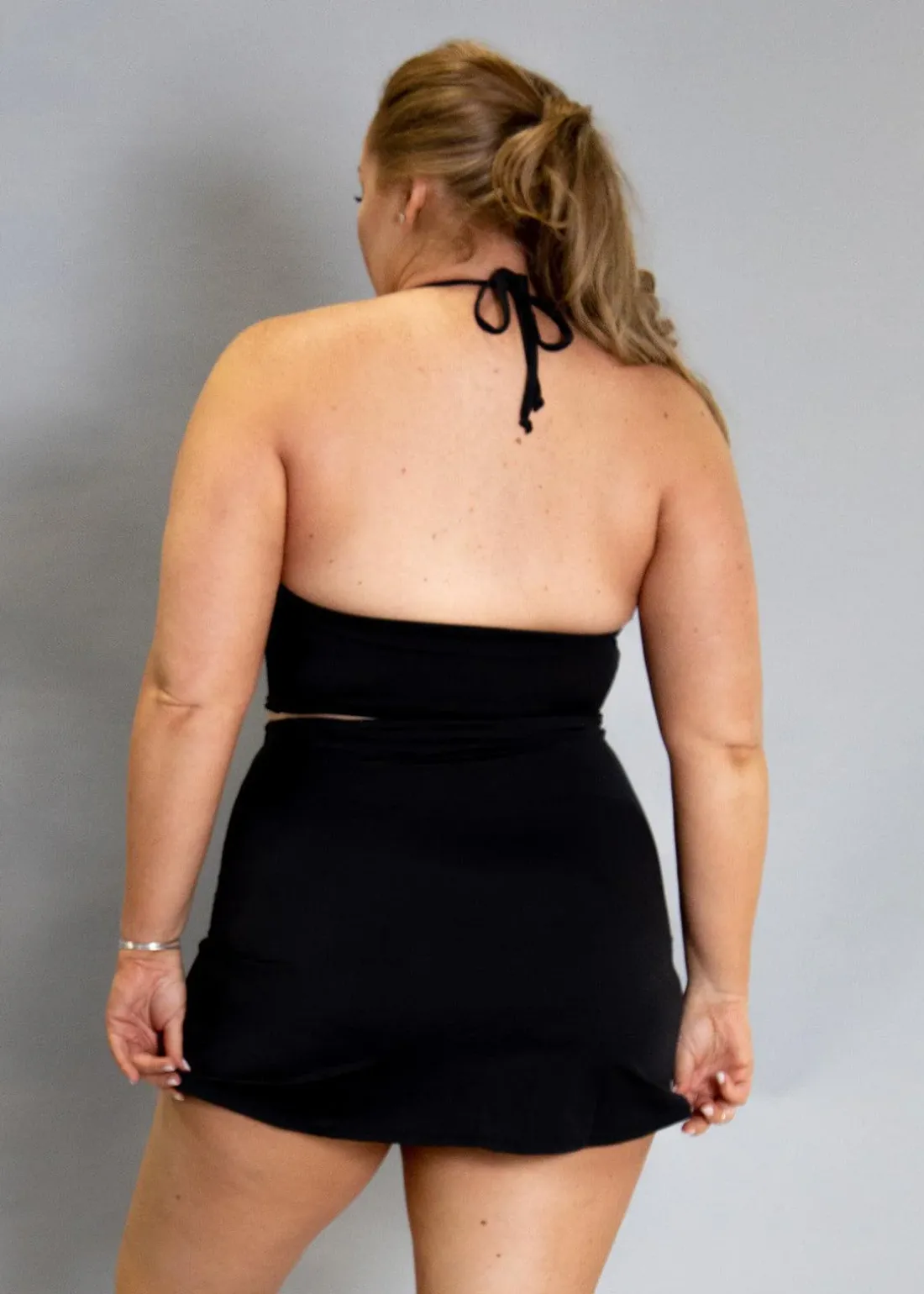 Kortni Jeane | High-Waisted Skirt Black Outlet