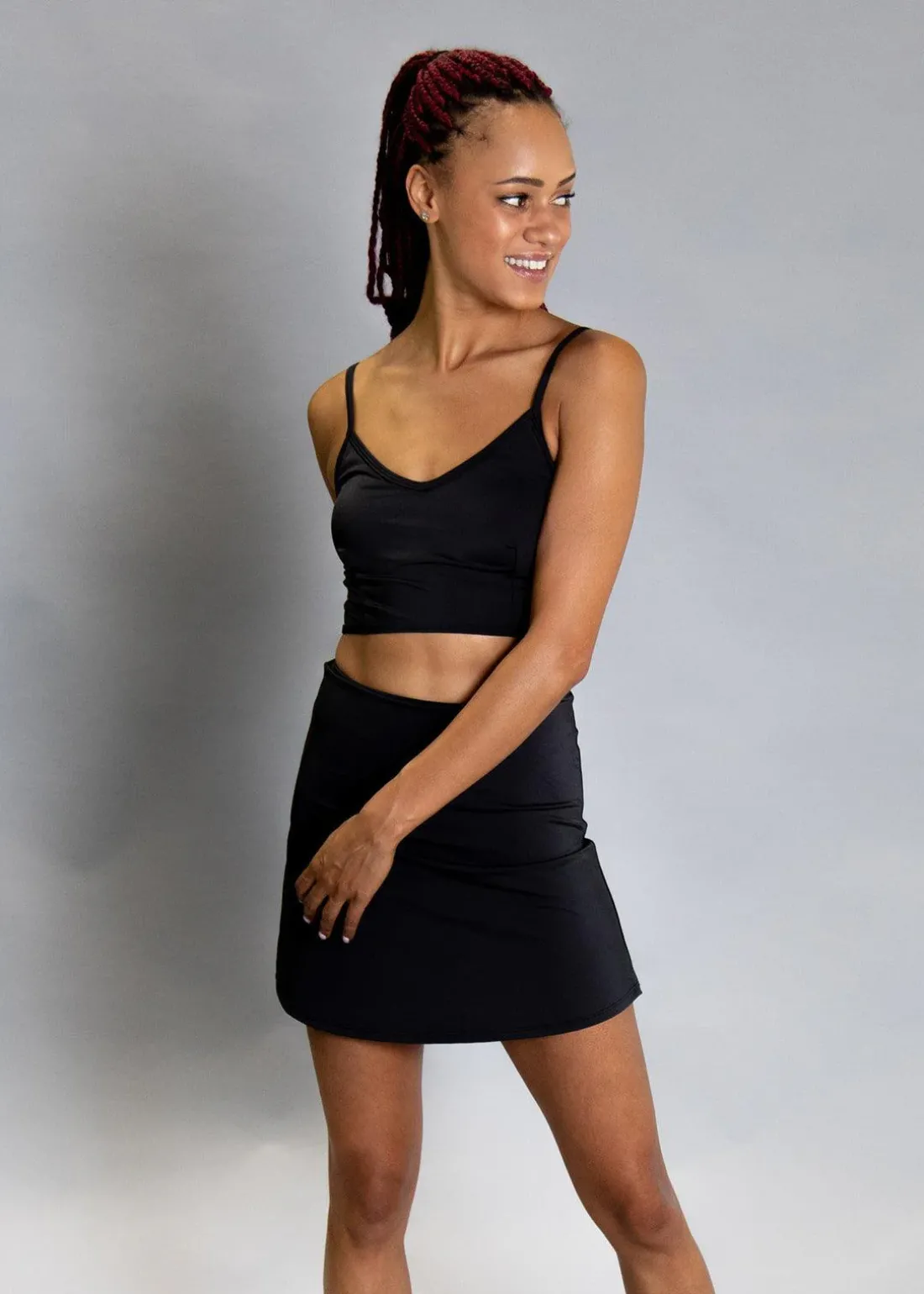 Kortni Jeane | High-Waisted Skirt Black Outlet