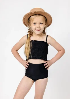 Kortni Jeane | Mini Bandeau Top Black Fashion