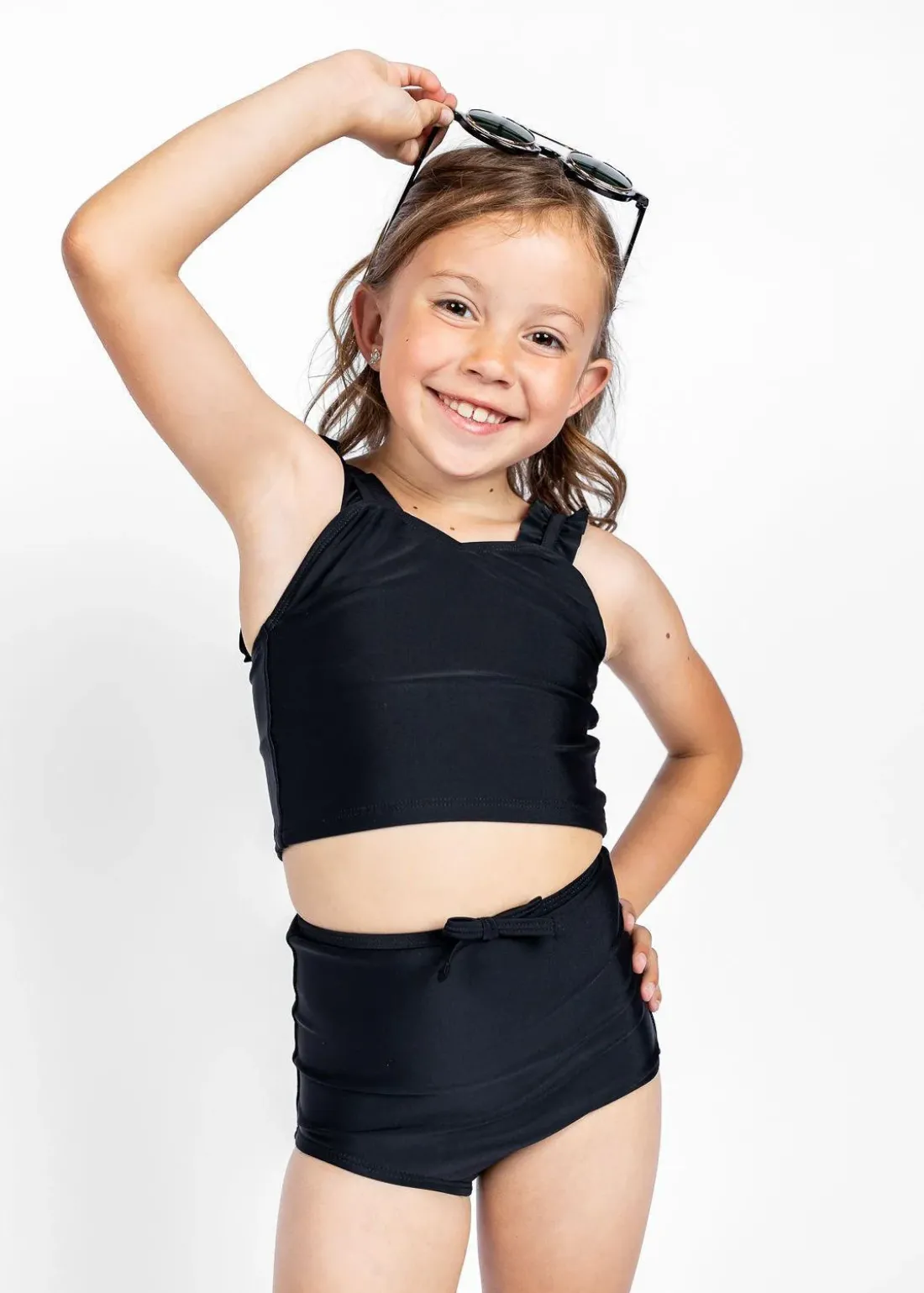 Kortni Jeane | Mini Bow Bottoms Black Outlet