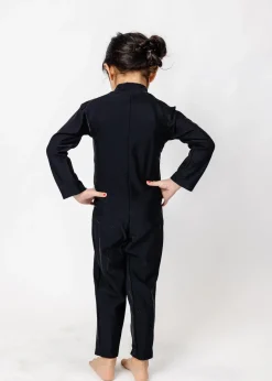 Kortni Jeane | Mini Rashguard One-Piece (Unisex) Black Outlet
