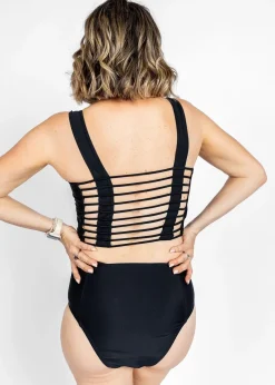 Kortni Jeane | Original Latter-Back Top Black Sale