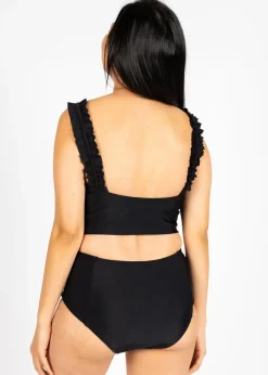 Kortni Jeane | Ripple Top Black New