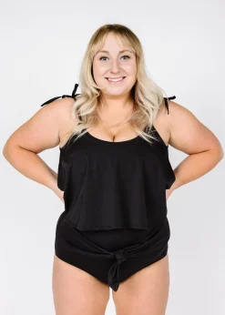 Kortni Jeane | Swing Top Black Fashion