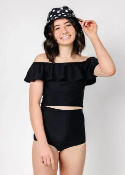 Kortni Jeane | Youth High-Waisted Bottoms Black Sale