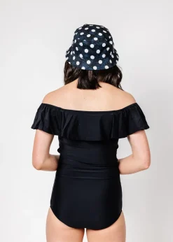 Kortni Jeane | Youth Ruffled Around Top Black Online