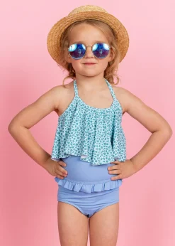 Kortni Jeane Blue Ditsy Floral | Mini Swing Top BlueDitsyFloral Best