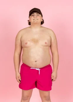 Kortni Jeane Bold Fuchsia | Mens Retro Shorties BoldFuchsia Online