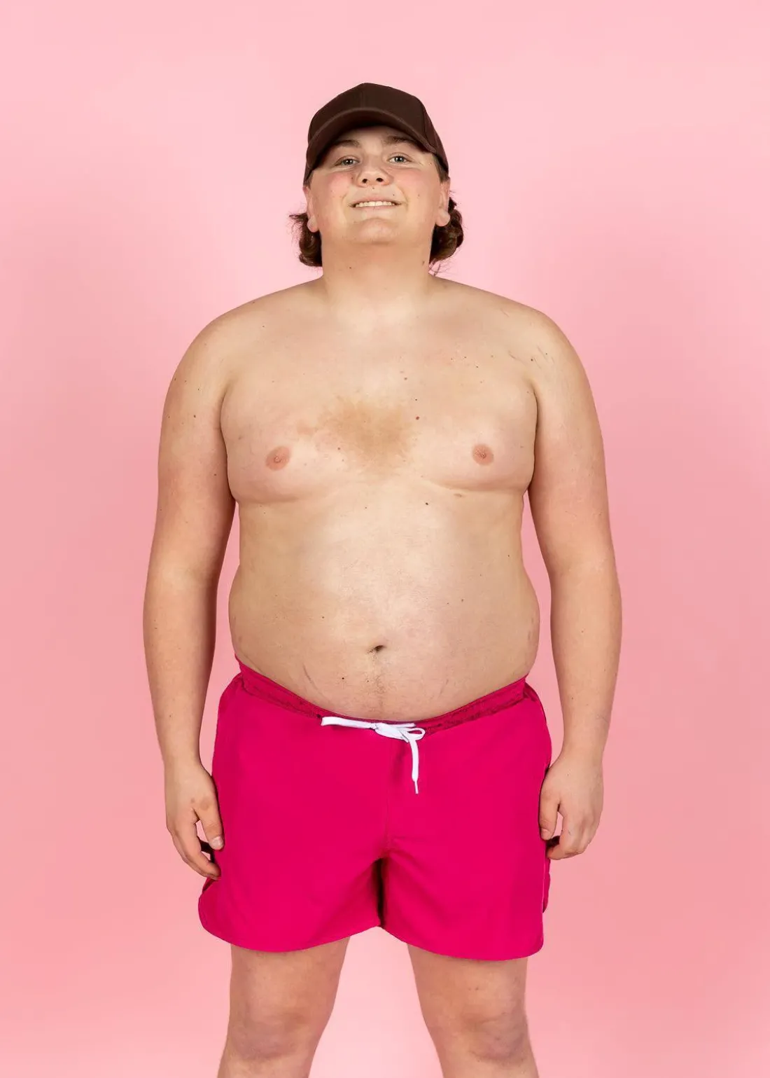 Kortni Jeane Bold Fuchsia | Mens Retro Shorties BoldFuchsia Online