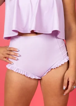 Kortni Jeane Bright Lilac | All Ruffled Up Bottoms BrightLilac Hot