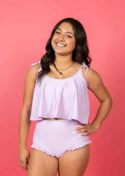 Kortni Jeane Bright Lilac | All Ruffled Up Bottoms BrightLilac Hot