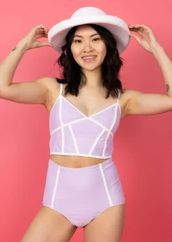 Kortni Jeane Bright Lilac | Lined Up Bottoms BrightLilac Sale