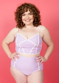 Kortni Jeane Bright Lilac | Lined Up Bottoms BrightLilac Sale
