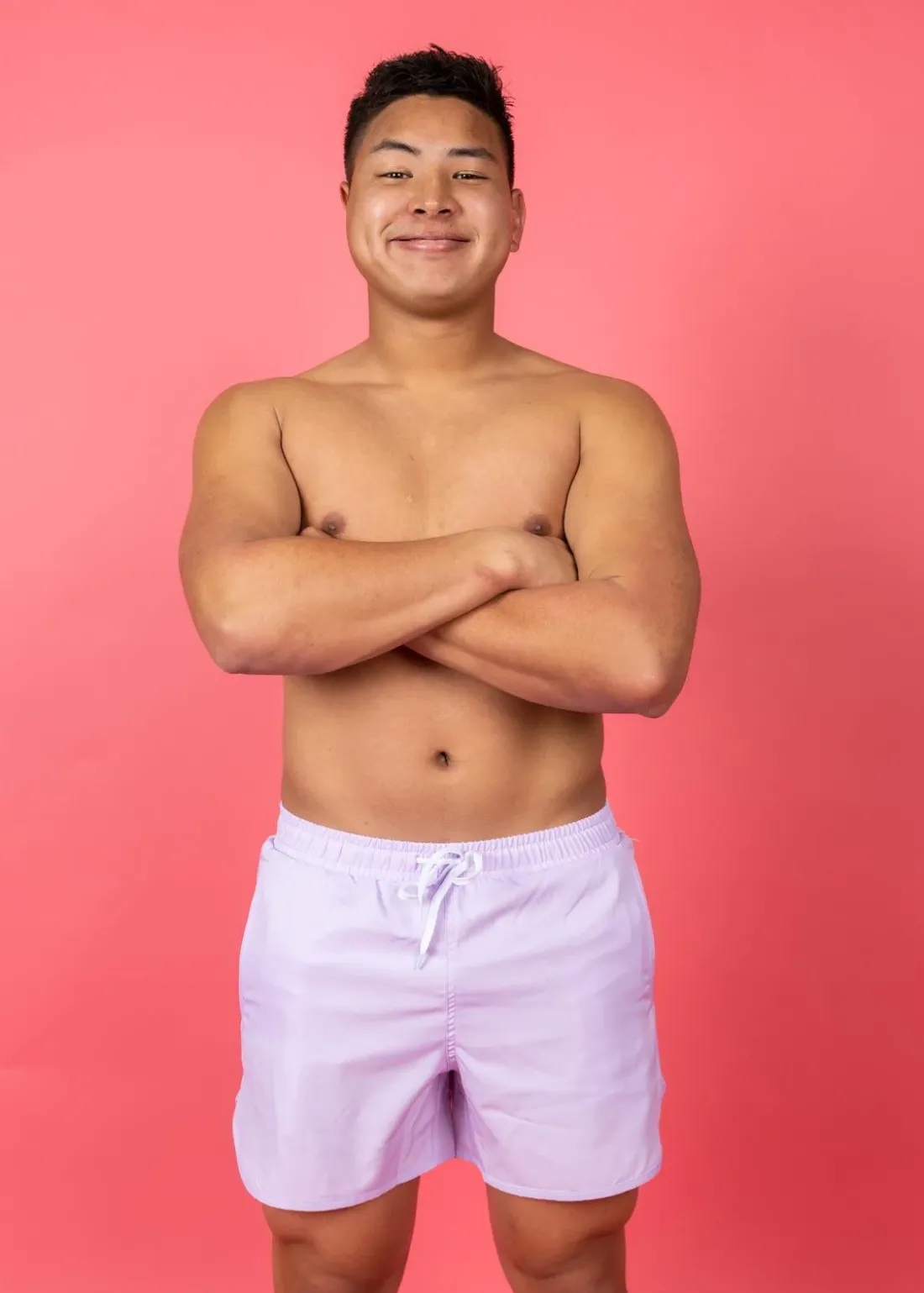 Kortni Jeane Bright Lilac | Mens Retro Shorties BrightLilac Outlet