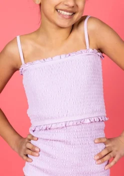 Kortni Jeane Bright Lilac | Mini Bandeau Top BrightLilac Outlet