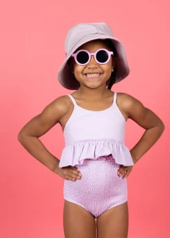 Kortni Jeane Bright Lilac | Mini Peplum Top BrightLilac Fashion
