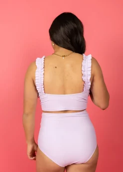 Kortni Jeane Bright Lilac | Ruched Bottoms 2.0 BrightLilac Discount