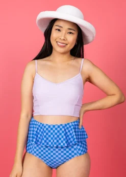 Kortni Jeane Bright Lilac | VD Crop Top BrightLilac Best