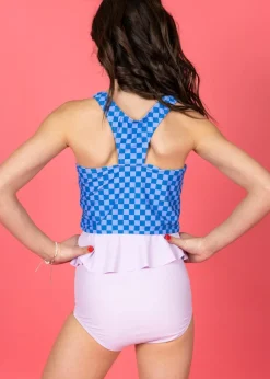 Kortni Jeane Bright Lilac | Youth Peplum Bottoms BrightLilac Sale