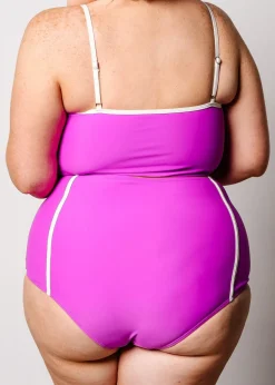 Kortni Jeane Brilliant Violet | Lined Up Top Brilliant_Violet Outlet