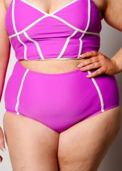 Kortni Jeane Brilliant Violet | Lined Up Bottoms Brilliant_Violet Best