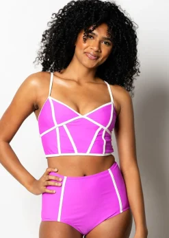 Kortni Jeane Brilliant Violet | Lined Up Bottoms Brilliant_Violet Best