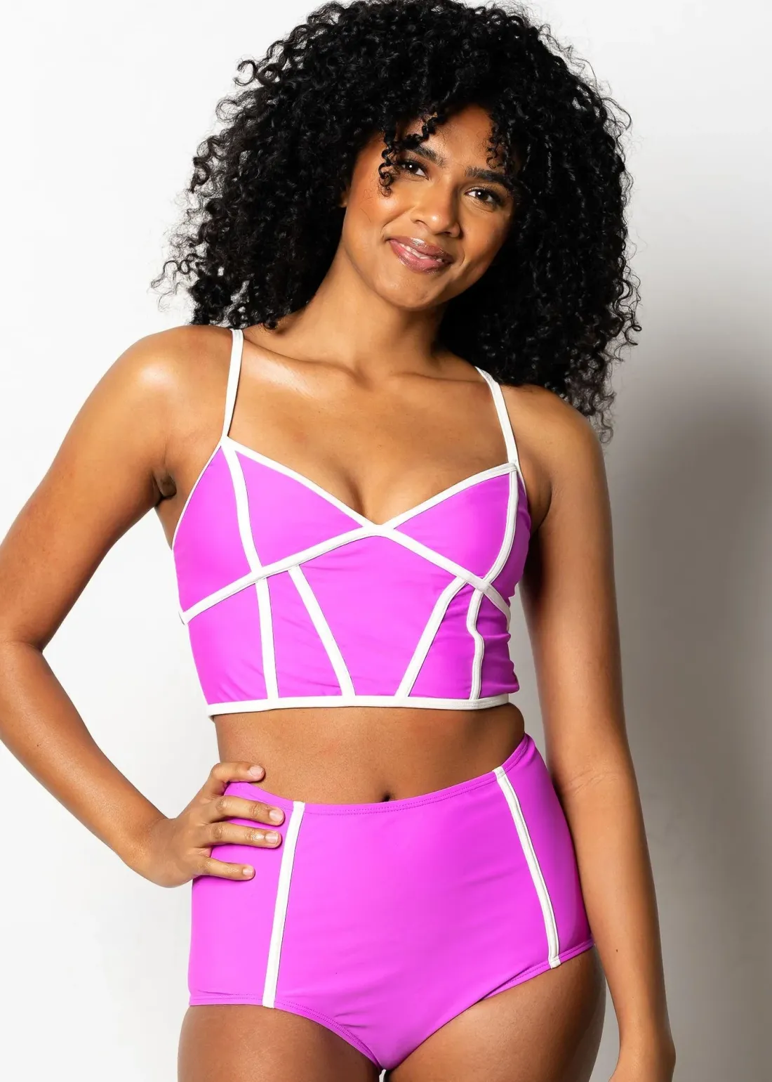 Kortni Jeane Brilliant Violet | Lined Up Bottoms Brilliant_Violet Best